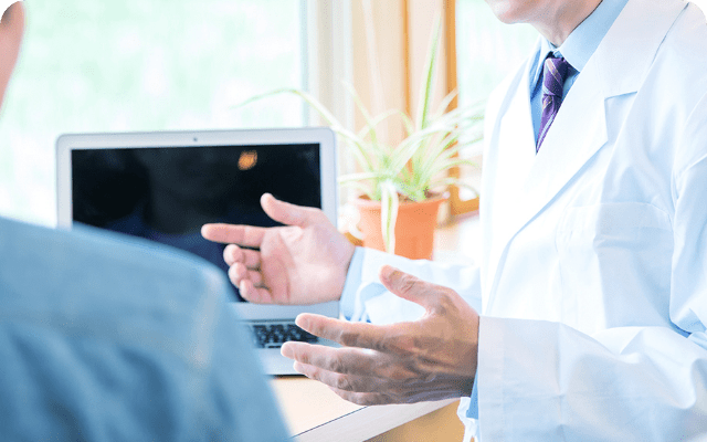 丁寧なカウンセリング