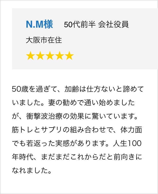 50代前半 会社役員
